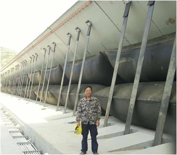 سپل وے گیٹ ربڑ مثانہ اینڈے اینکرنگ پارٹس